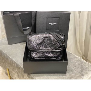 Ysl niki bag vintage leather 28x20cm Bags