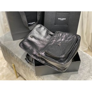 Ysl niki bag vintage leather 28x20cm Bags