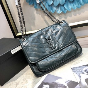 Ysl niki bag vintage leather 28x20cm Bags