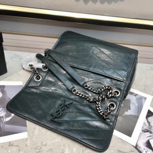 Ysl niki bag vintage leather 28x20cm Bags