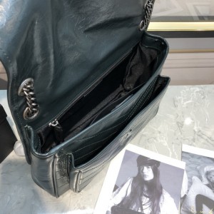 Ysl niki bag vintage leather 28x20cm Bags