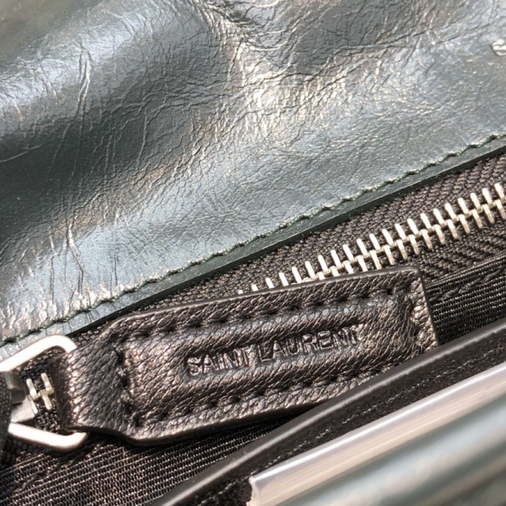 Ysl niki bag vintage leather 28x20cm Bags