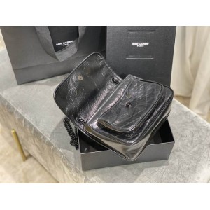 Ysl niki bag vintage leather 22x16.5x12cm Bags