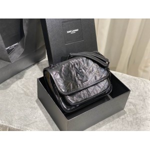 Ysl niki bag vintage leather 22x16.5x12cm Bags