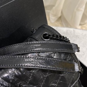 Ysl niki bag vintage leather 22x16.5x12cm Bags