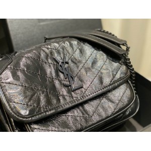 Ysl niki bag vintage leather 22x16.5x12cm Bags