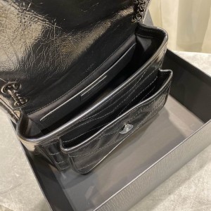 Ysl niki bag vintage leather 22x16.5x12cm Bags
