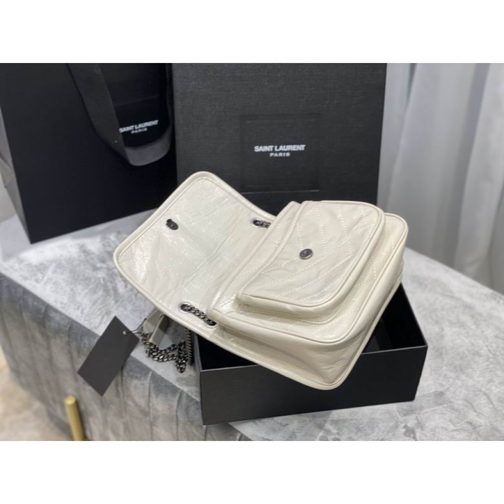 Ysl niki bag vintage leather 22x16.5x12cm Bags