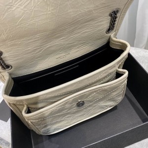 Ysl niki bag vintage leather 22x16.5x12cm Bags