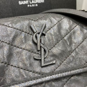Ysl niki bag vintage leather 22x16.5x12cm Bags