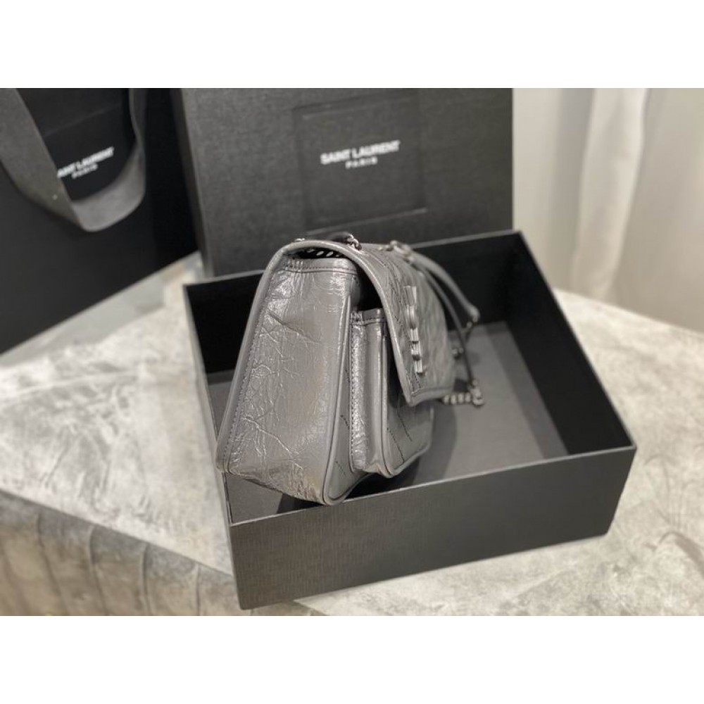 Ysl niki bag vintage leather 22x16.5x12cm Bags