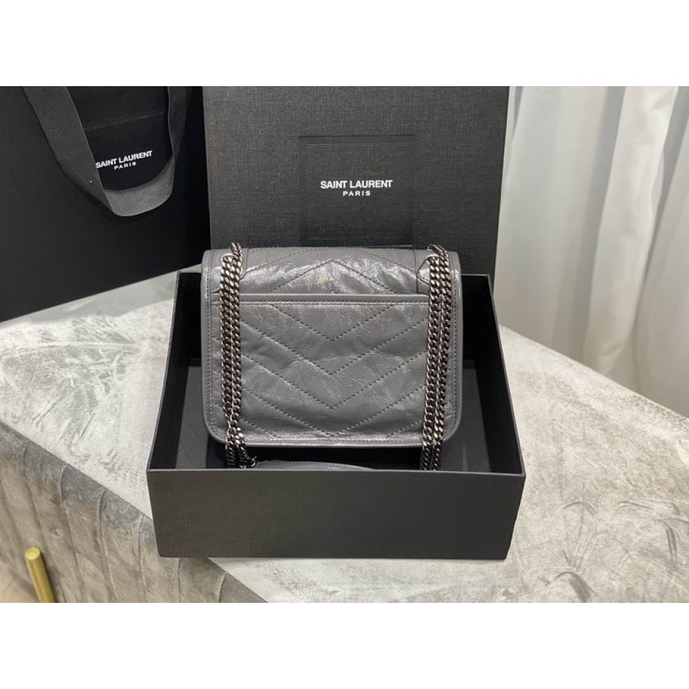 Ysl niki bag vintage leather 22x16.5x12cm Bags