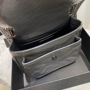 Ysl niki bag vintage leather 22x16.5x12cm Bags