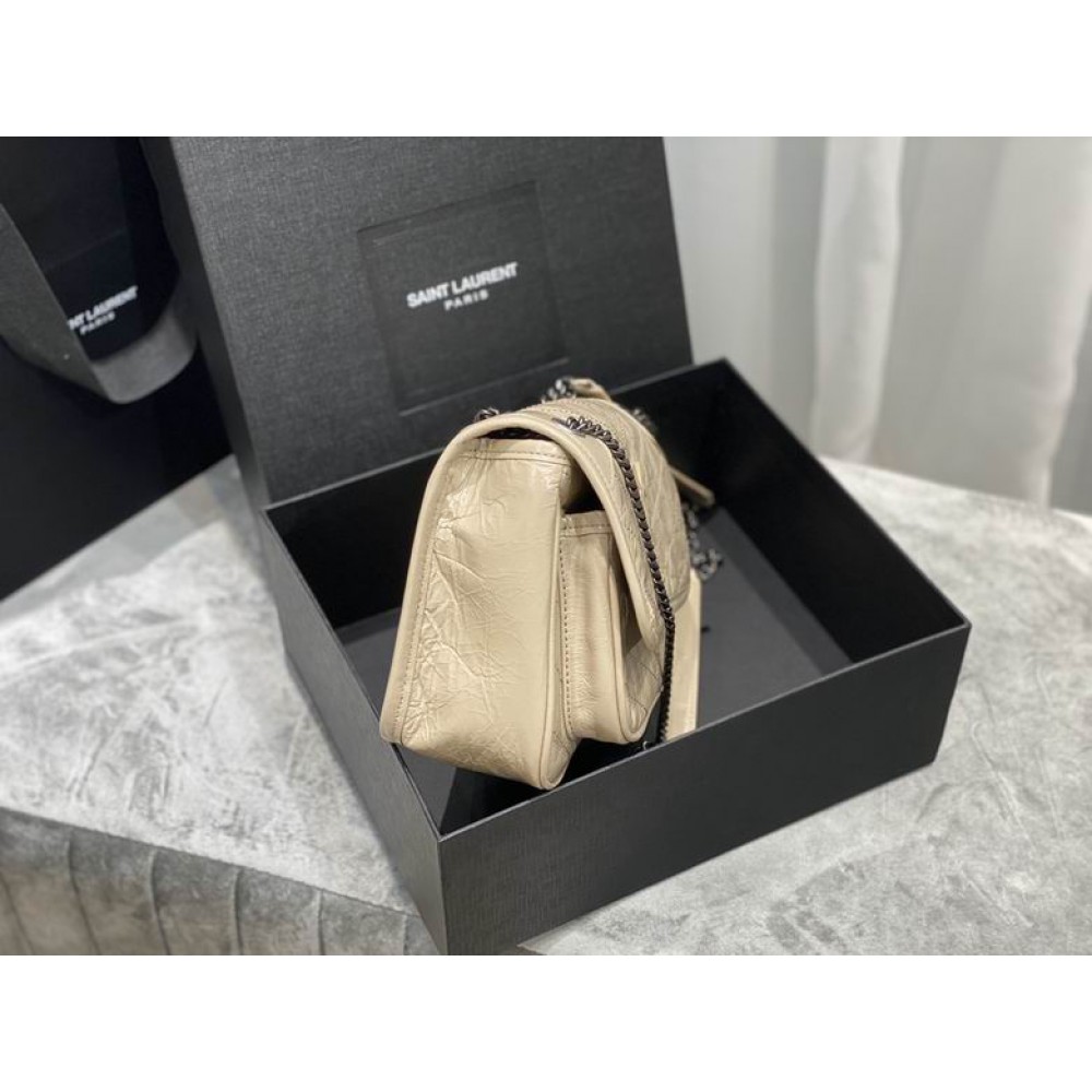 Ysl niki bag vintage leather 22x16.5x12cm Bags