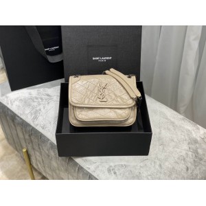 Ysl niki bag vintage leather 22x16.5x12cm Bags