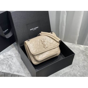 Ysl niki bag vintage leather 22x16.5x12cm Bags