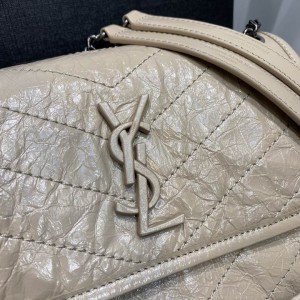 Ysl niki bag vintage leather 22x16.5x12cm Bags