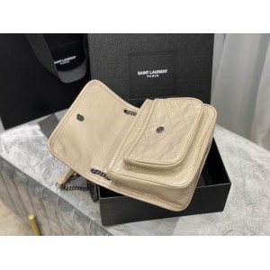 Ysl niki bag vintage leather 22x16.5x12cm Bags