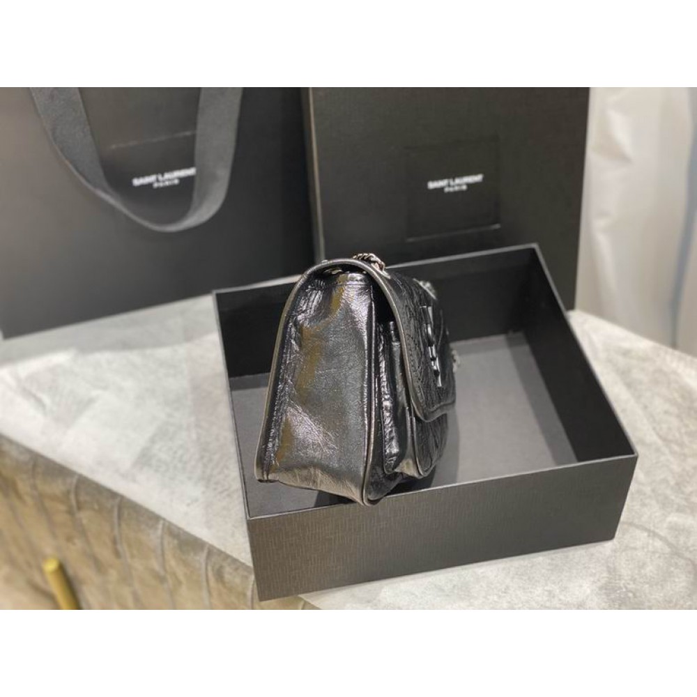 Ysl niki bag vintage leather 22x16.5x12cm Bags
