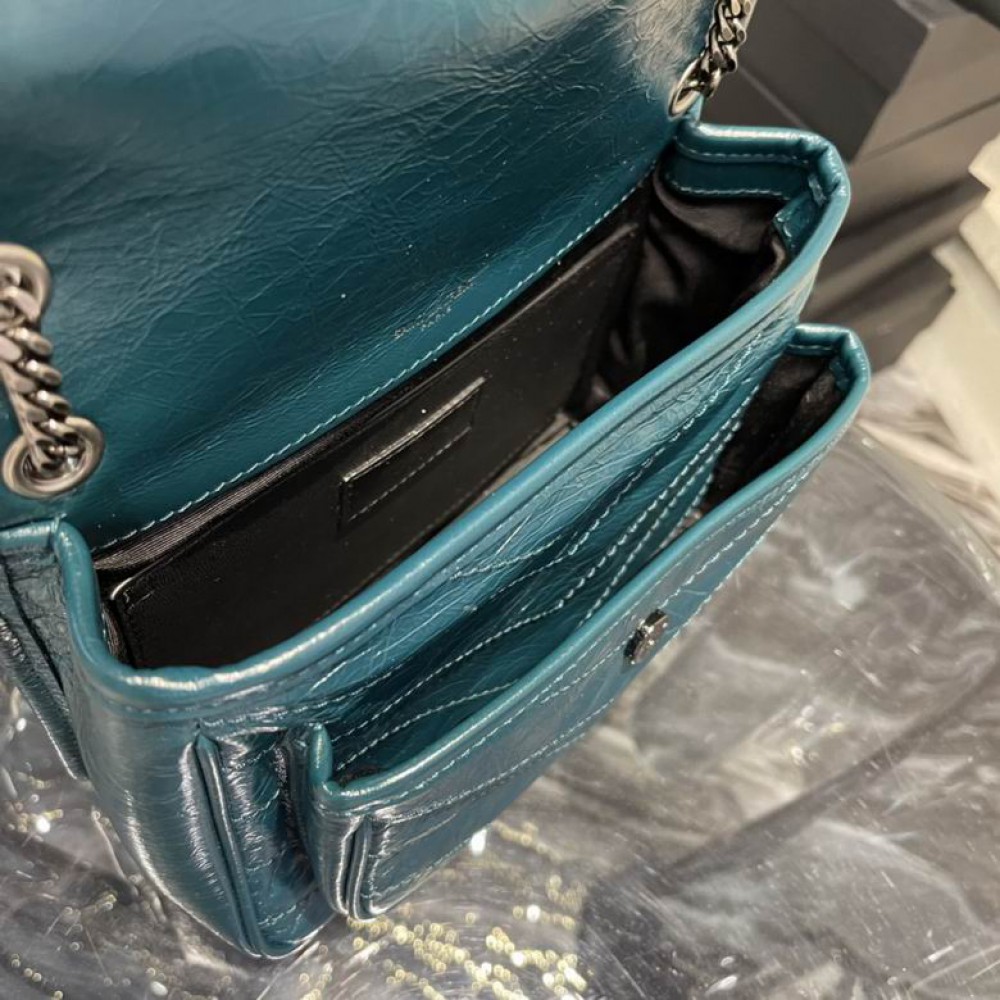 Ysl niki bag vintage leather 22x16.5x12cm Bags