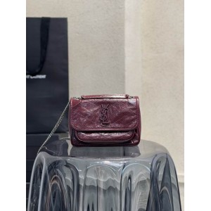 Ysl niki bag vintage leather 22x16.5x12cm Bags