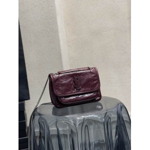 Ysl niki bag vintage leather 22x16.5x12cm Bags