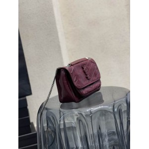 Ysl niki bag vintage leather 22x16.5x12cm Bags