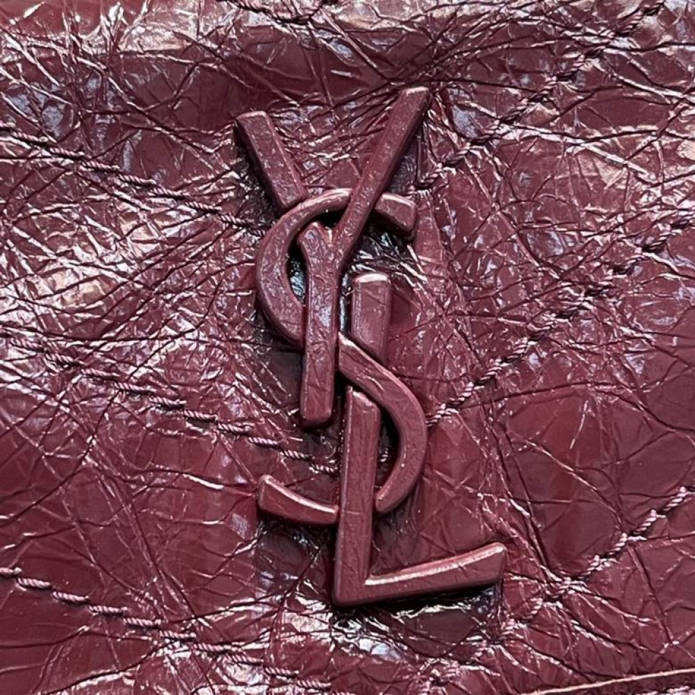 Ysl niki bag vintage leather 22x16.5x12cm Bags