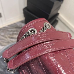 Ysl niki bag vintage leather 22x16.5x12cm Bags