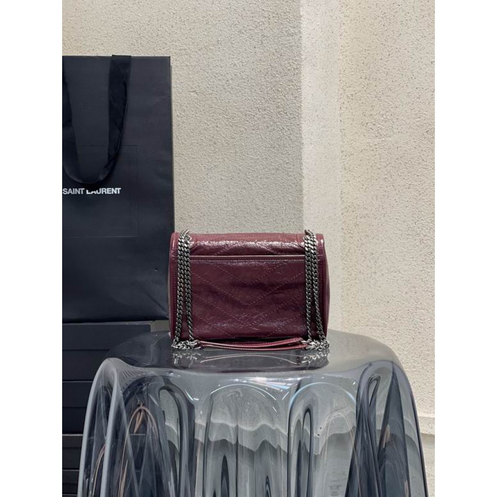 Ysl niki bag vintage leather 22x16.5x12cm Bags