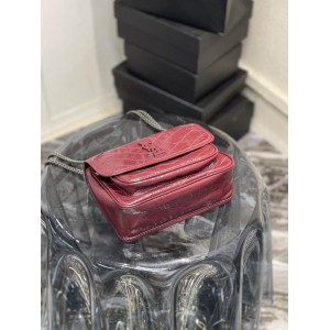 Ysl niki bag vintage leather 22x16.5x12cm Bags