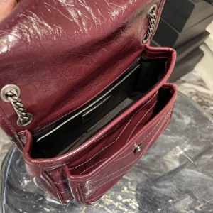 Ysl niki bag vintage leather 22x16.5x12cm Bags