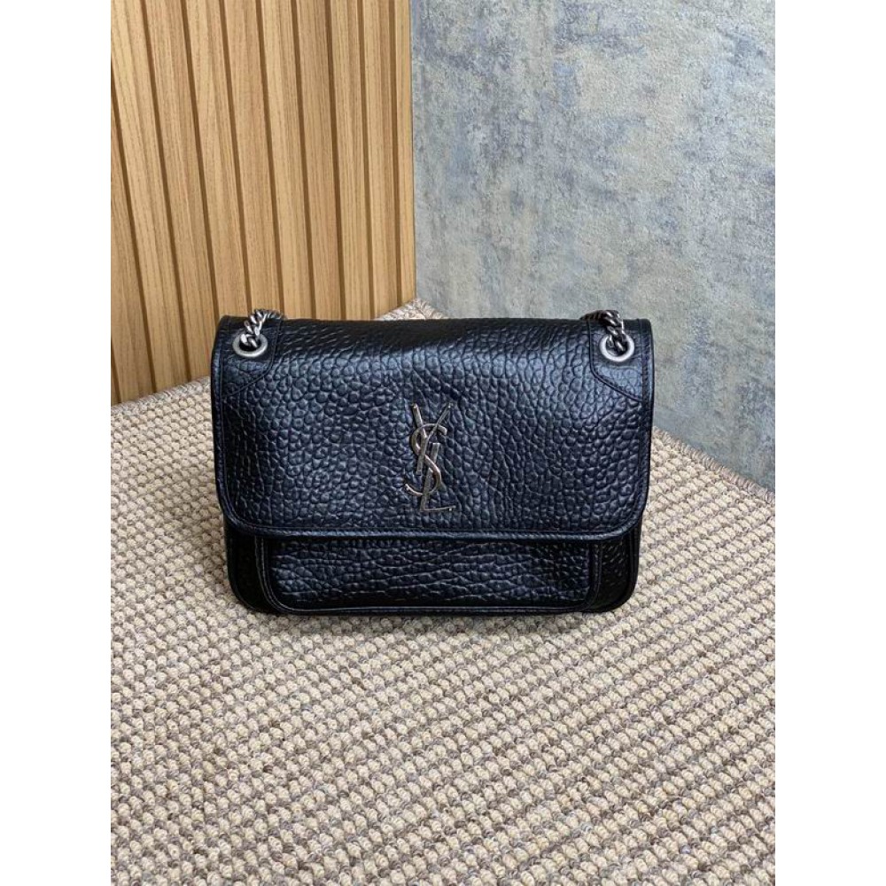 Ysl niki bag in grained lampskin 28x20cm Bags
