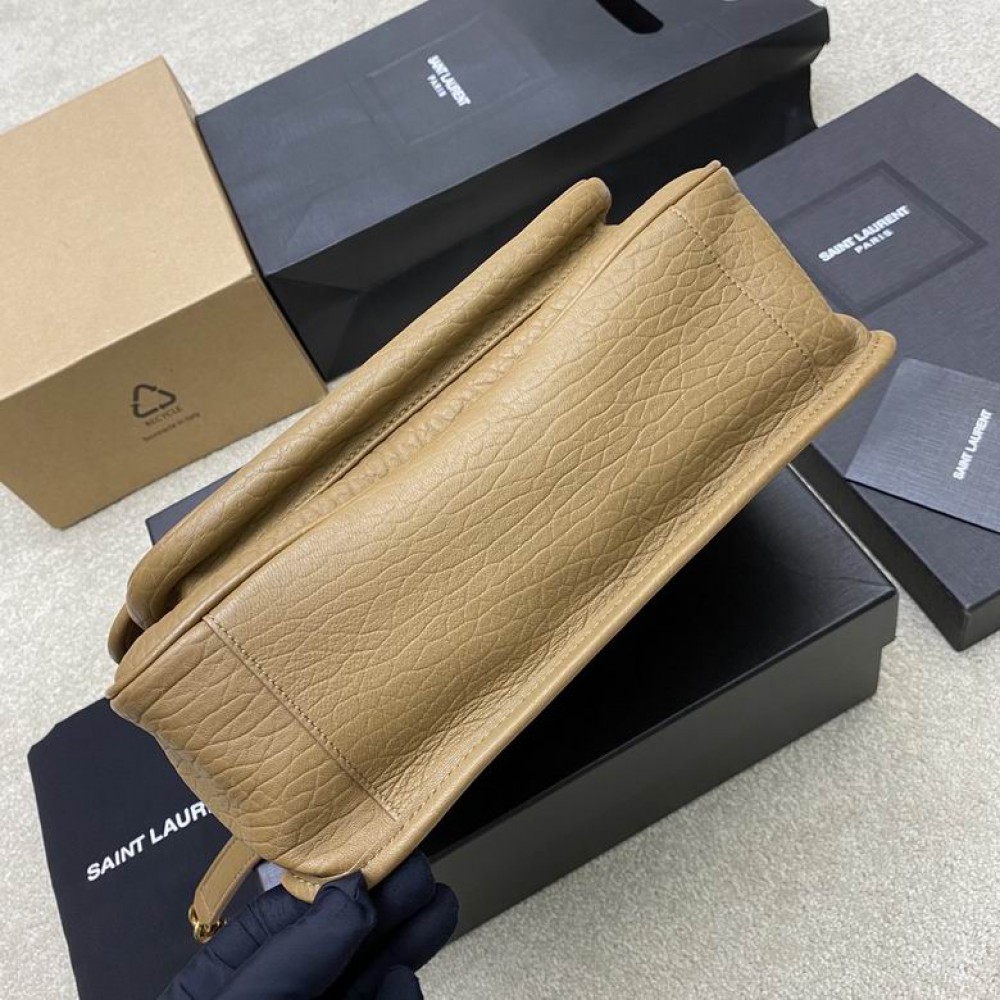 Ysl niki bag in grained lampskin 28x20cm Bags