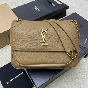 Ysl niki bag in grained lampskin 28x20cm Bags