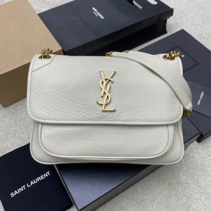 Ysl niki bag in grained lampskin 28x20cm Bags