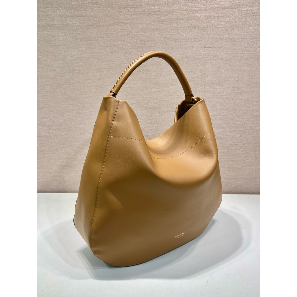 Prada large leather shoulder bag 43x45.5x11cm Bags