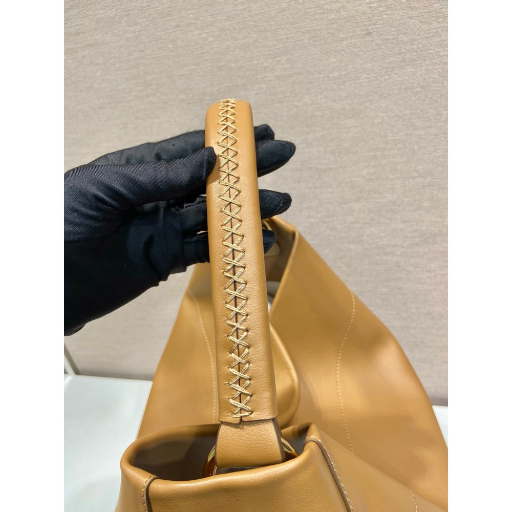 Prada large leather shoulder bag 43x45.5x11cm Bags