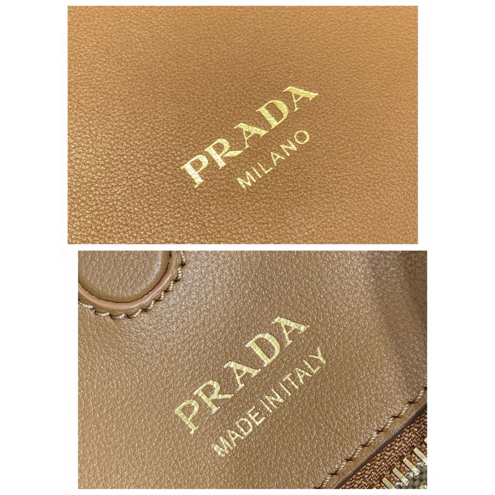 Prada large leather shoulder bag 43x45.5x11cm Bags