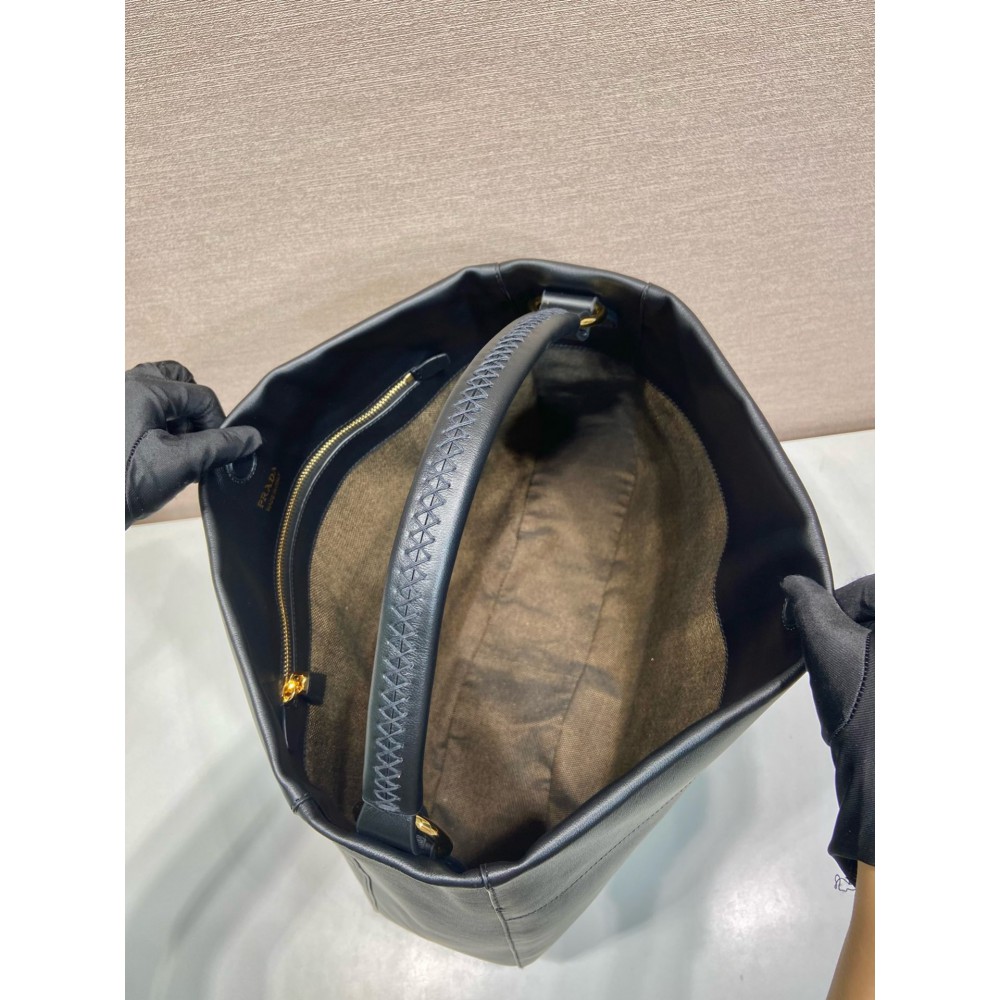 Prada large leather shoulder bag 43x45.5x11cm Bags
