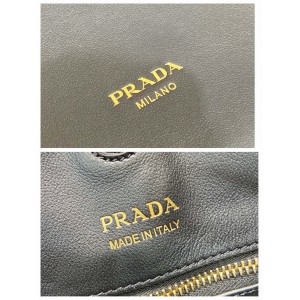 Prada large leather shoulder bag 43x45.5x11cm Bags