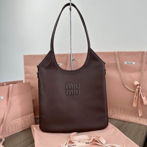 Miu Miu Ivy leather bag tote 35×40cm Bags