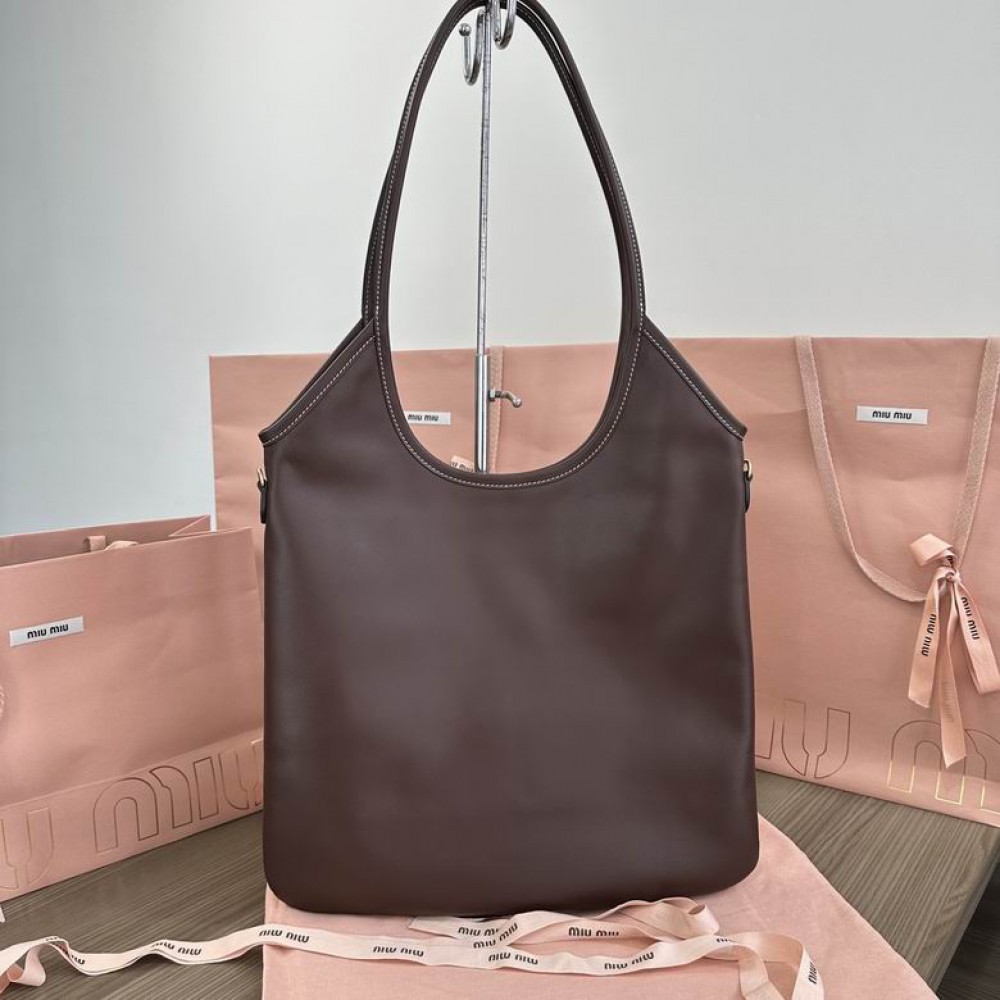 Miu Miu Ivy leather bag tote 35×40cm Bags
