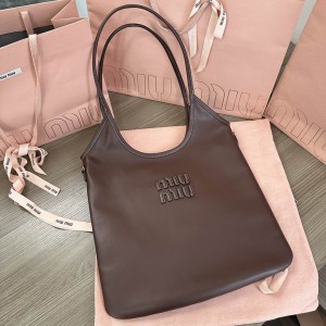 Miu Miu Ivy leather bag tote 35×40cm Bags