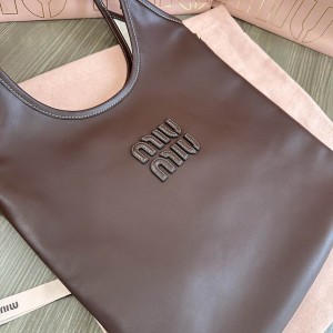 Miu Miu Ivy leather bag tote 35×40cm Bags