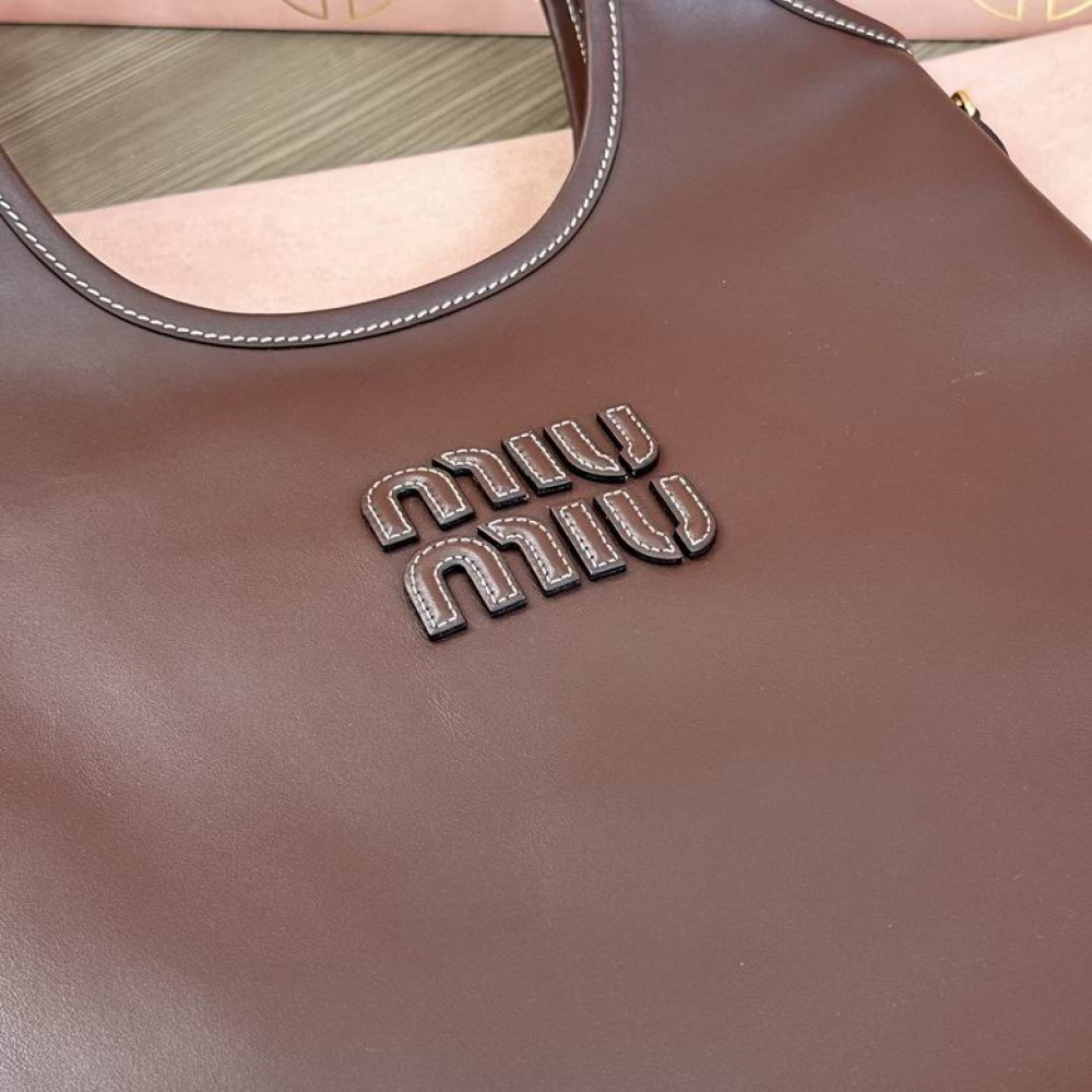 Miu Miu Ivy leather bag tote 35×40cm Bags