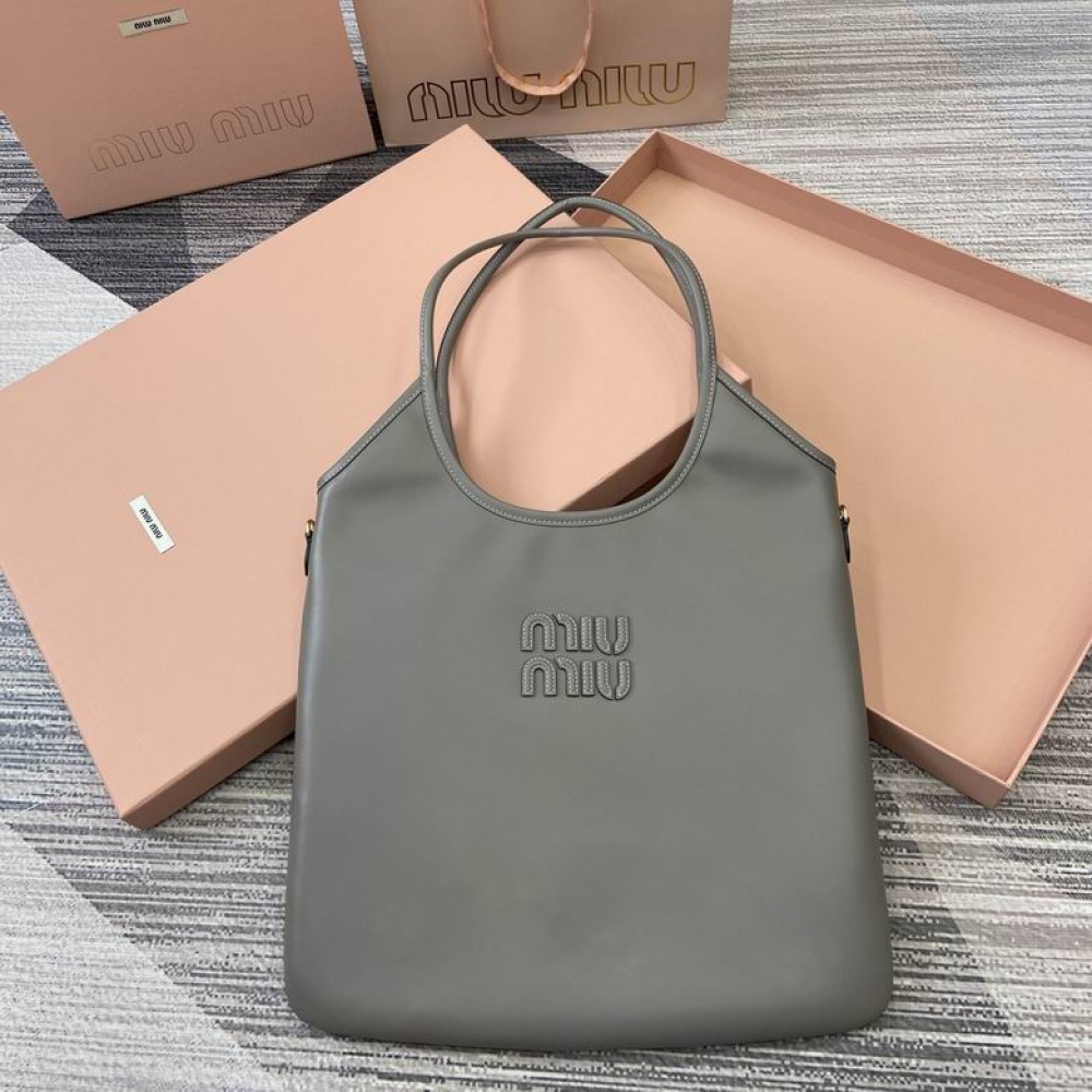 Miu Miu Ivy leather bag tote 35×40cm Bags