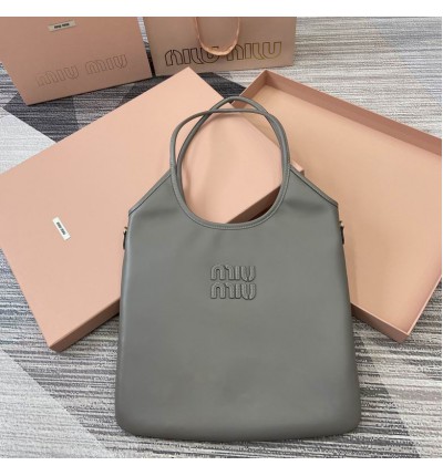 Miu Miu Ivy leather bag tote 35×40cm