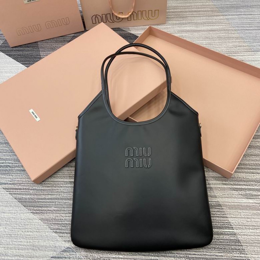 Miu Miu Ivy leather bag tote 35×40cm Bags