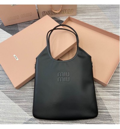 Miu Miu Ivy leather bag tote 35×40cm